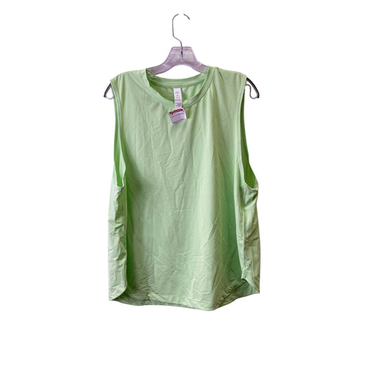 Athletic Tank Top By Nanette By Nanette Lepore In Green, Size:Xl