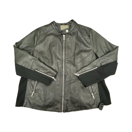Jacket Other By Maurices In Black, Size:1X