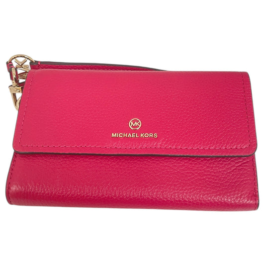 Wristlet Designer By Michael Kors In Pink, Size:Large