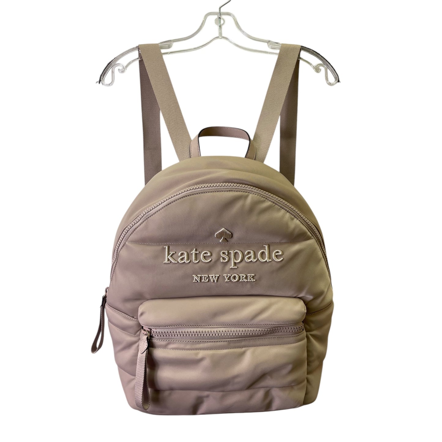 Backpack Designer By Kate Spade In Tan, Size:Large