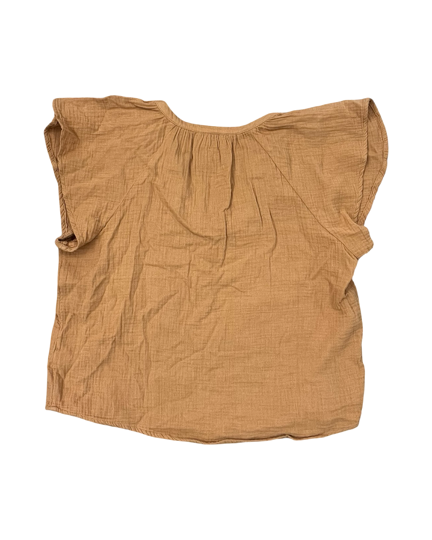 Top Ss By Universal Thread In Brown, Size:M