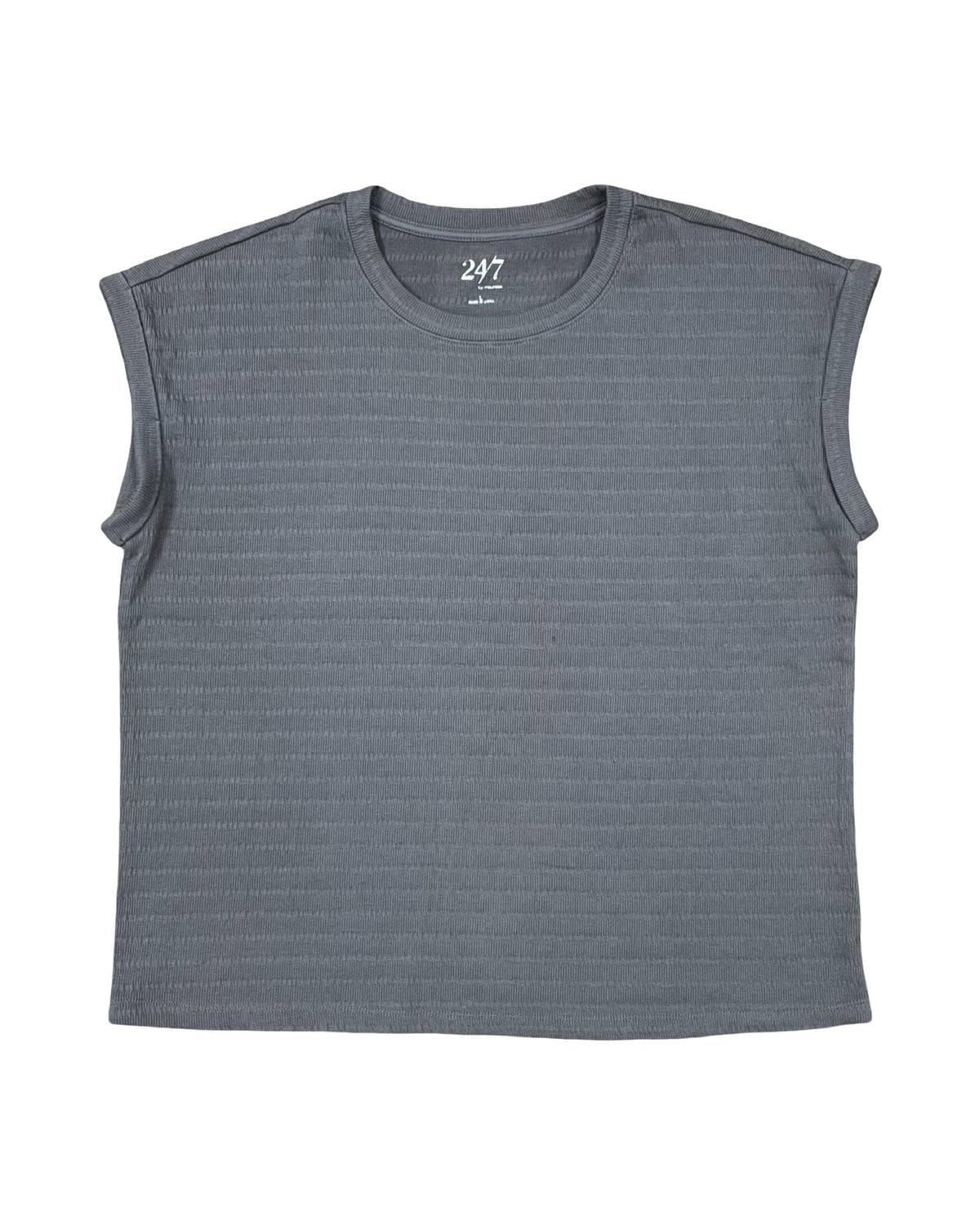 Top Sleeveless By Maurices In Grey, Size:L