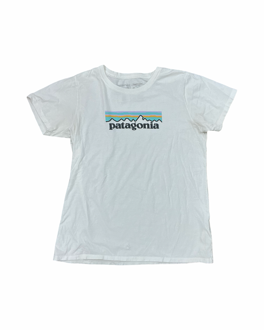 Top Ss By Patagonia In White, Size:M