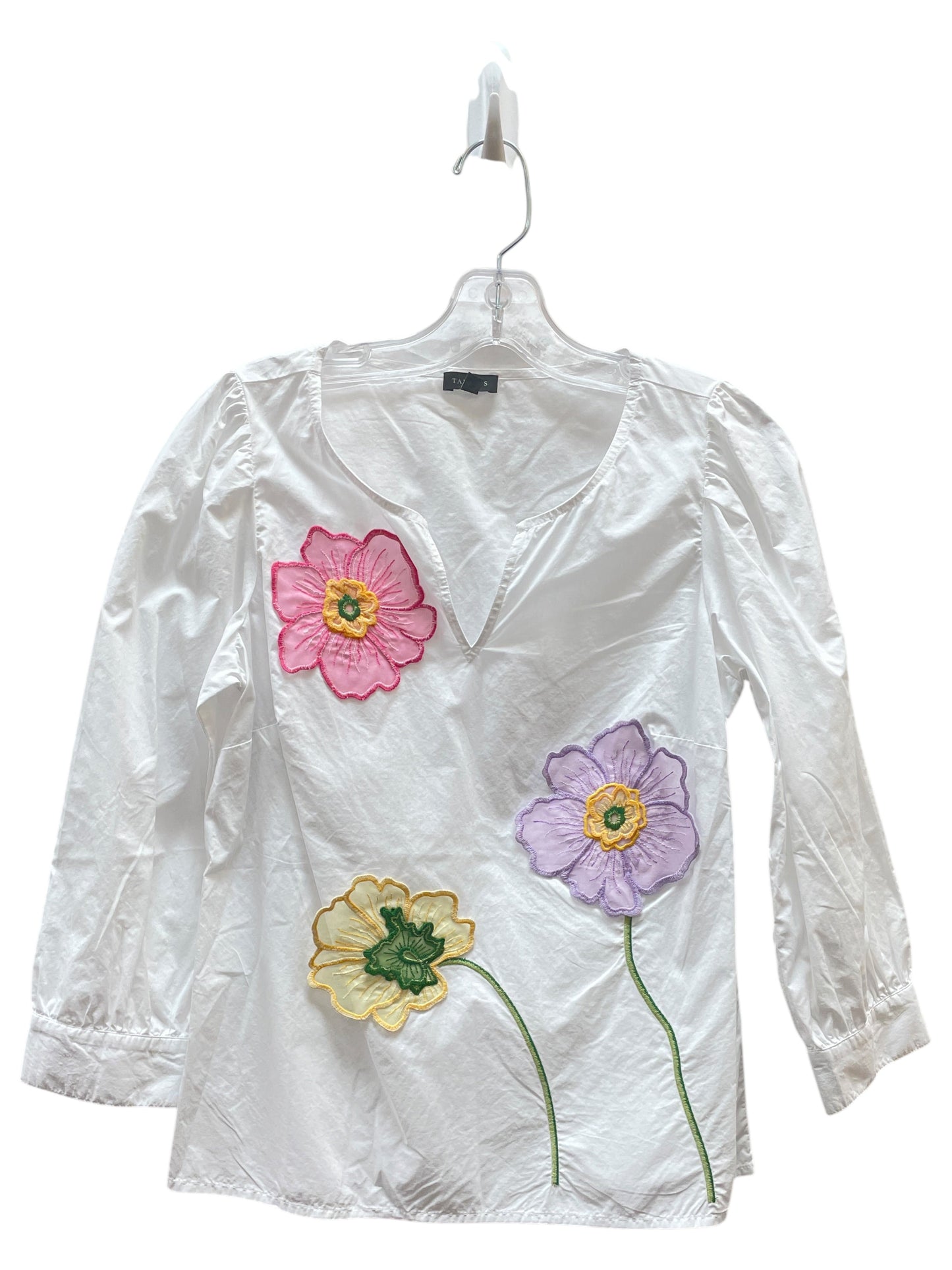 Top Ls By Talbots In White, Size:Xs