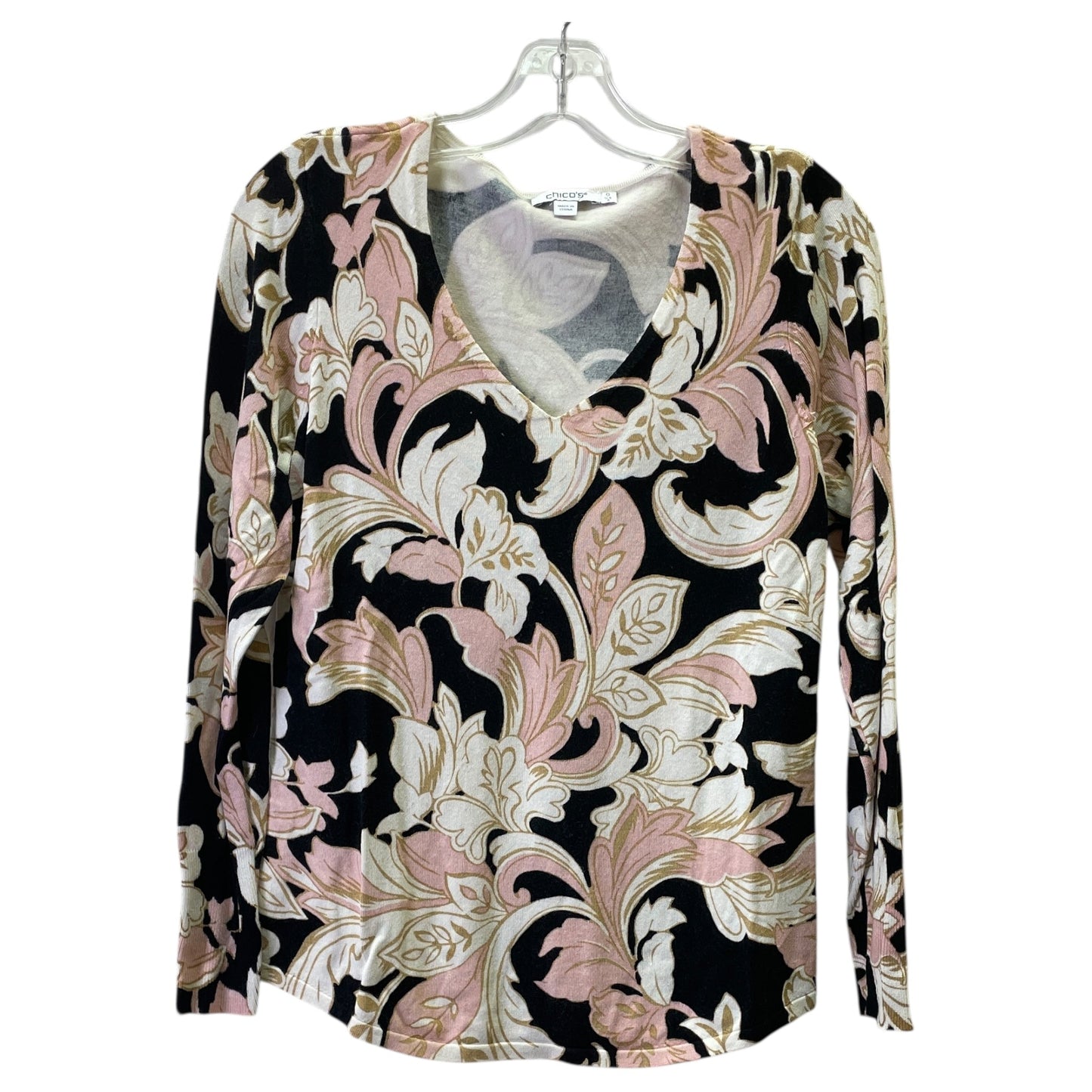 Top Ls By Chicos In Black, Size:S