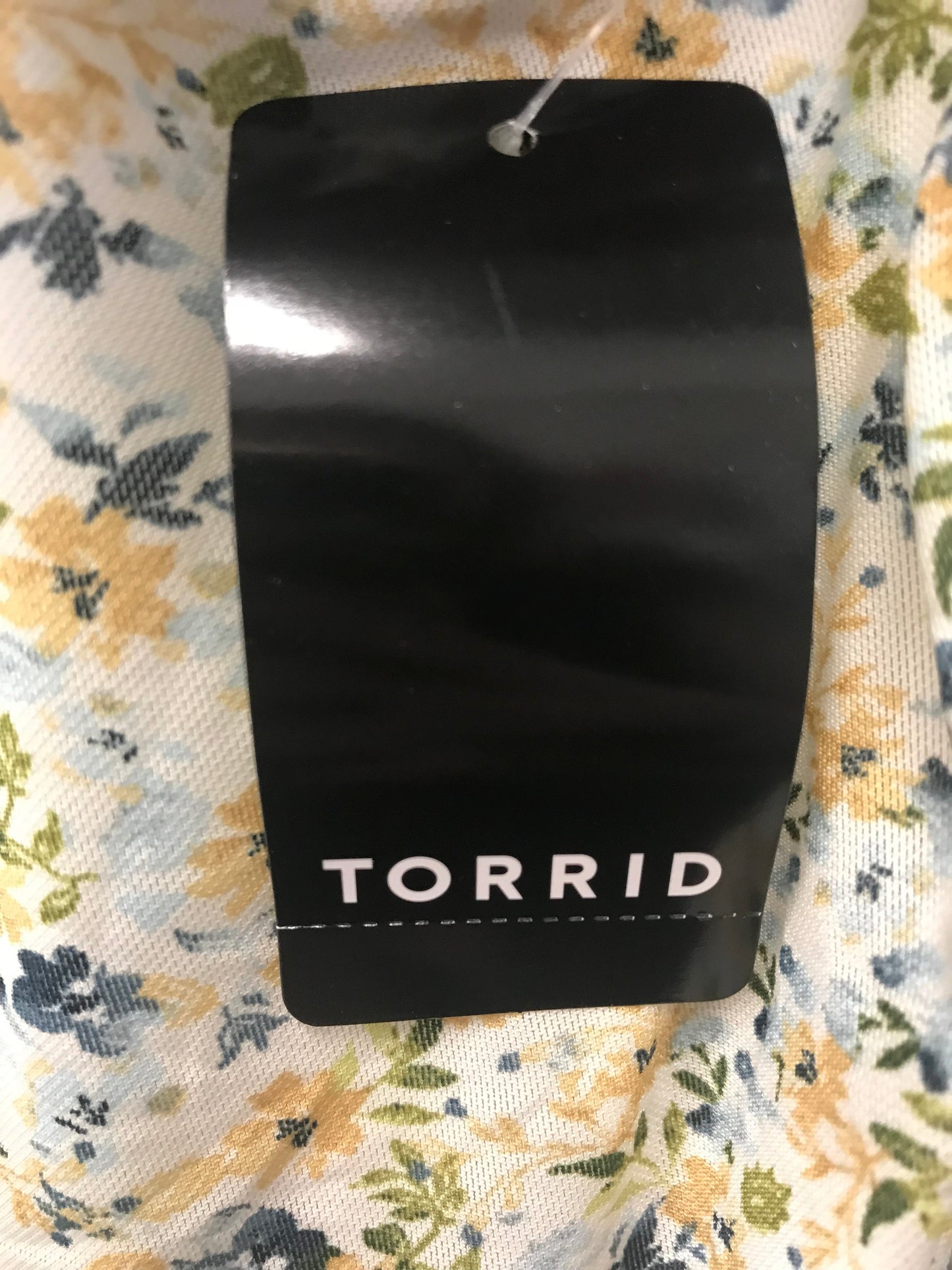 Floral Print Top Short Sleeve By Torrid, Size: 2x