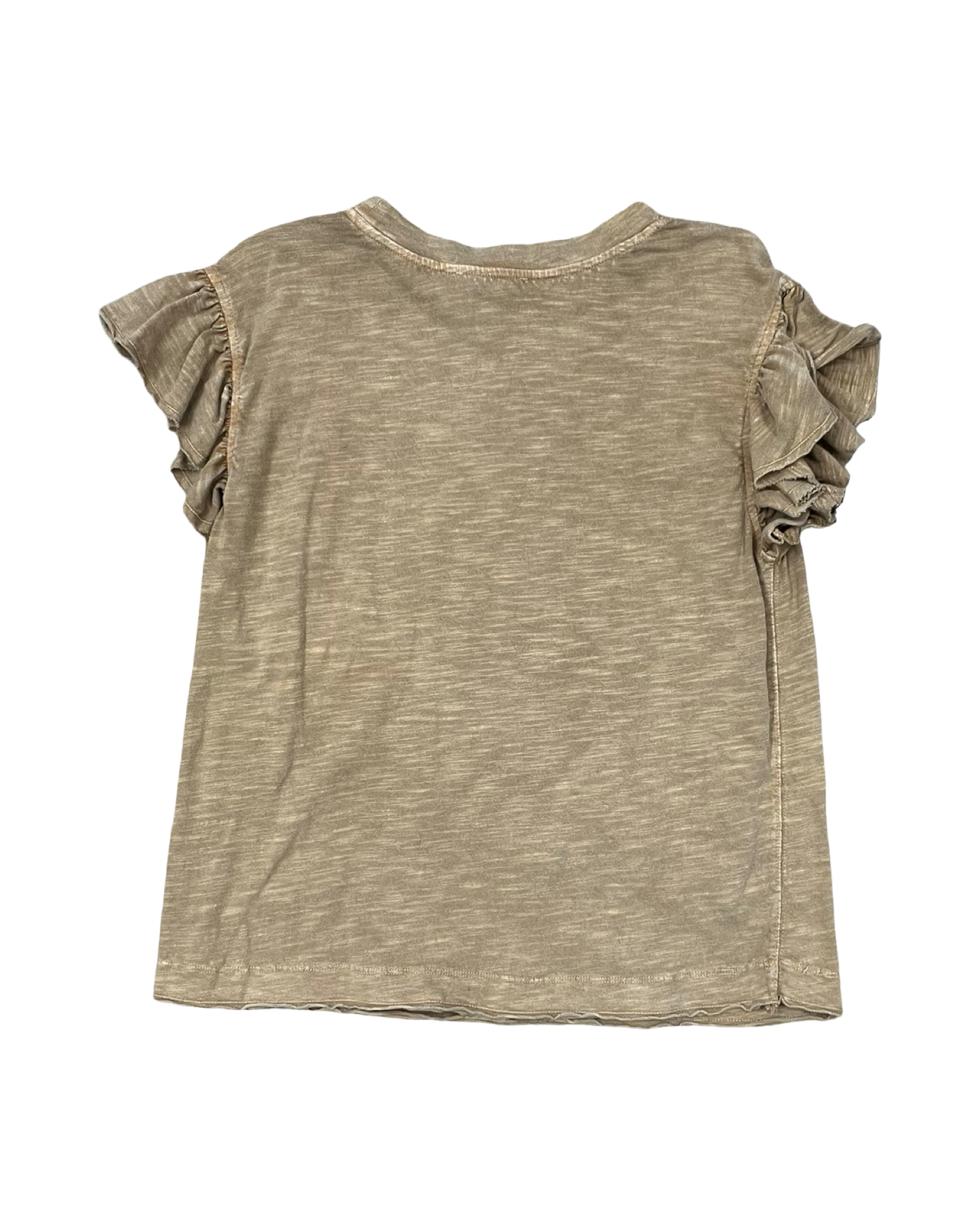 Top Ss By Easel In Tan, Size:S