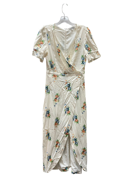 Dress Casual Maxi By Madewell In Floral Print, Size:4