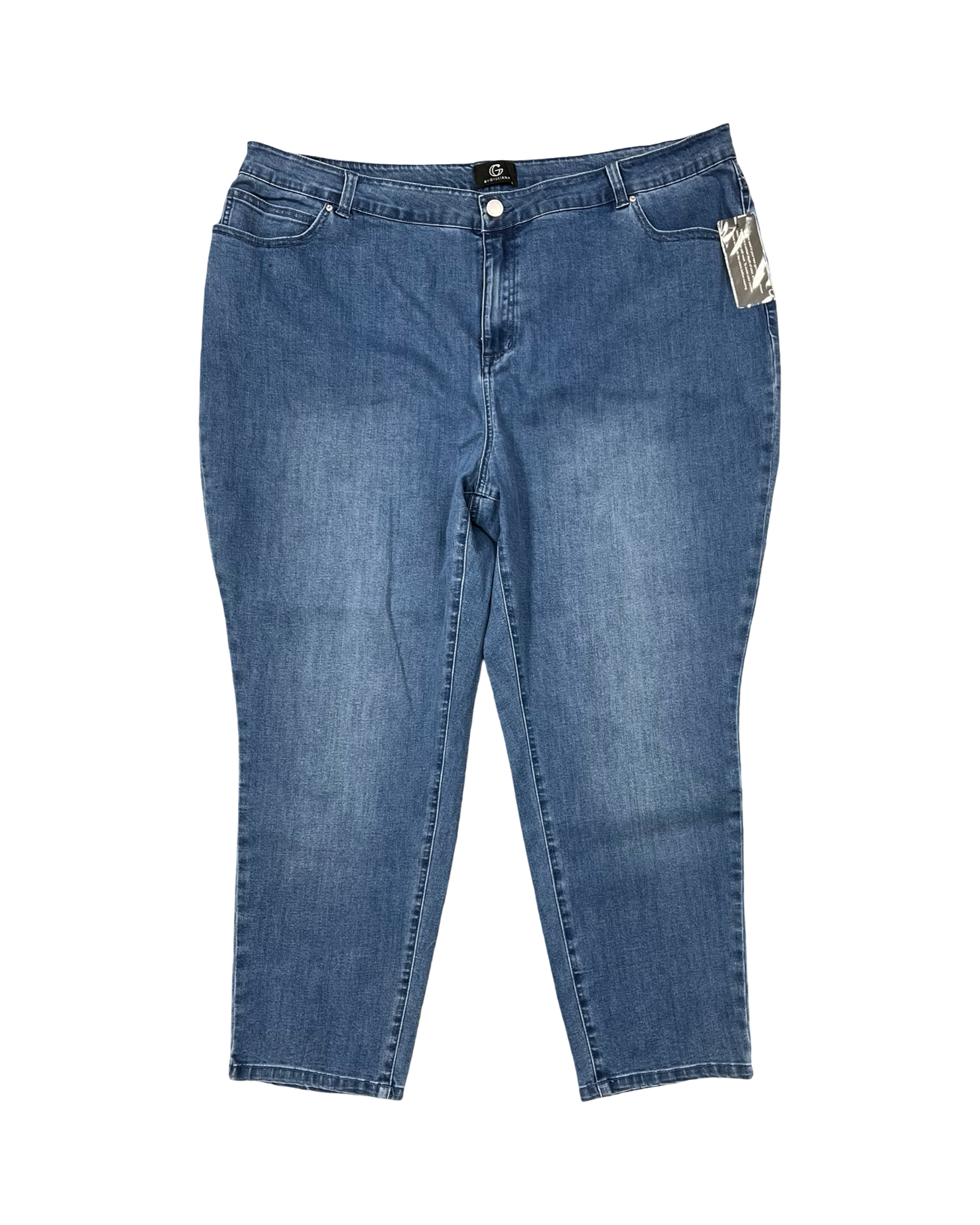 Jeans Straight By Clothes Mentor In Blue Denim, Size:24