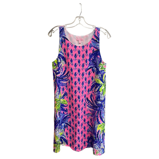 Dress Designer By Lilly Pulitzer In Green & Pink, Size:M