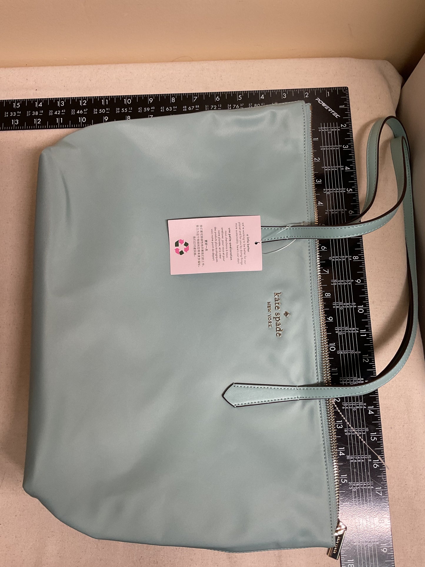 Handbag Designer By Kate Spade In Blue, Size:Large