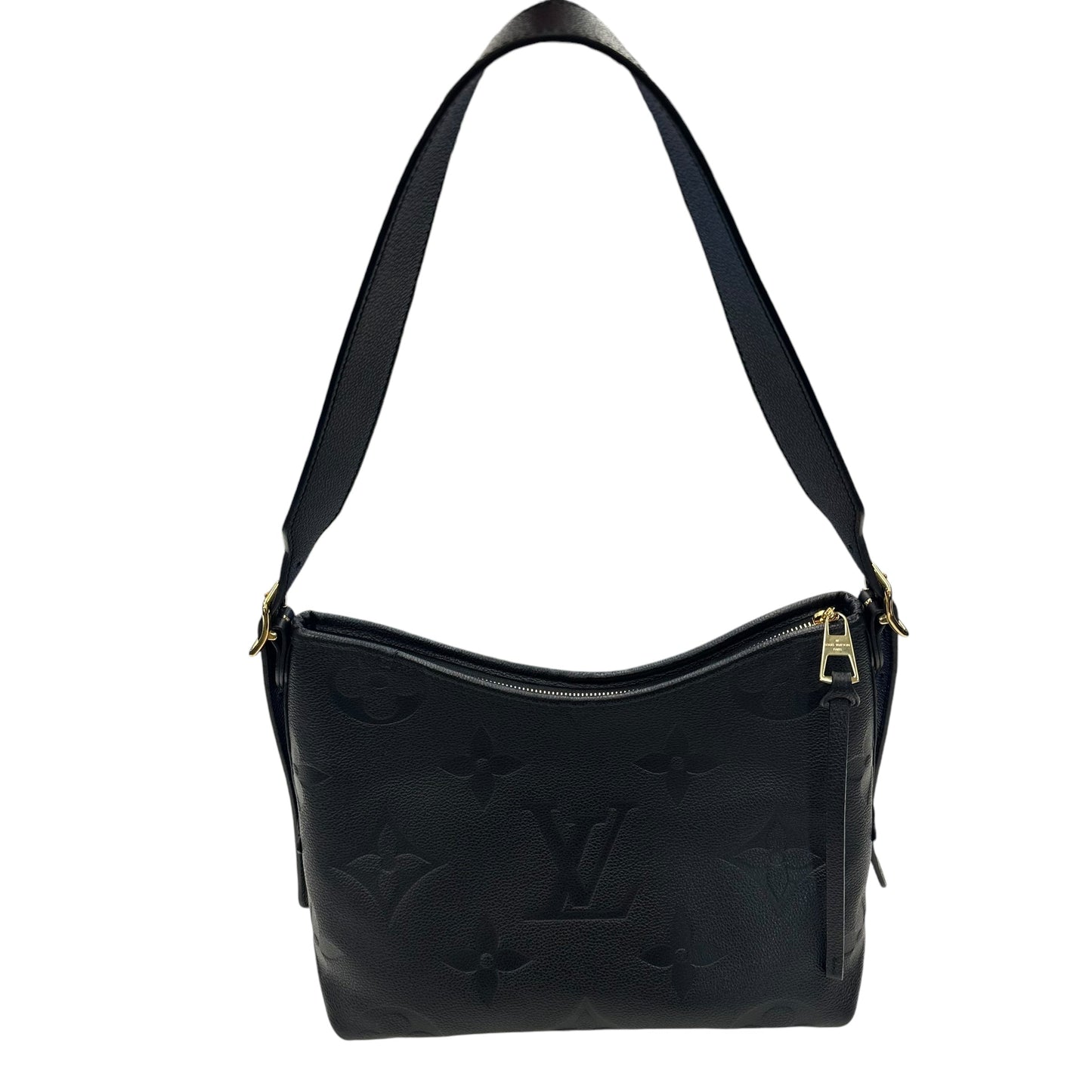 Handbag Luxury Designer By Louis Vuitton In Black, Size:Medium