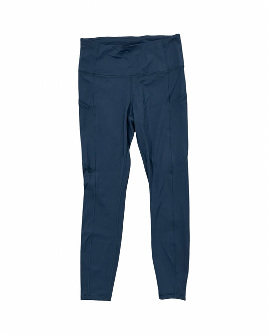 Athletic Leggings By Crz Yoga In Grey, Size:M