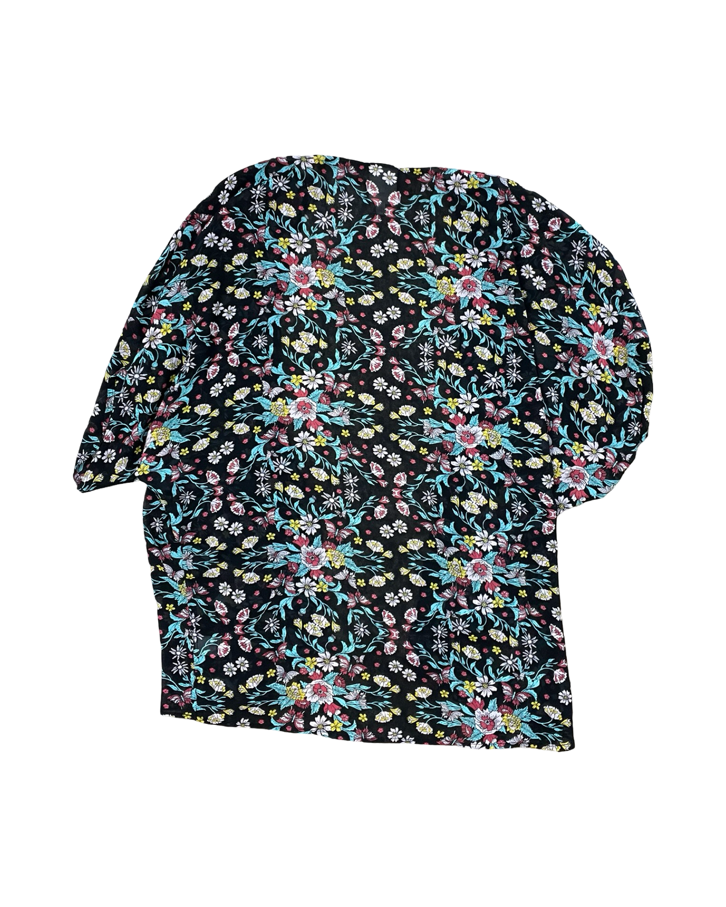 Cardigan By Self Esteem In Floral Print, Size:M