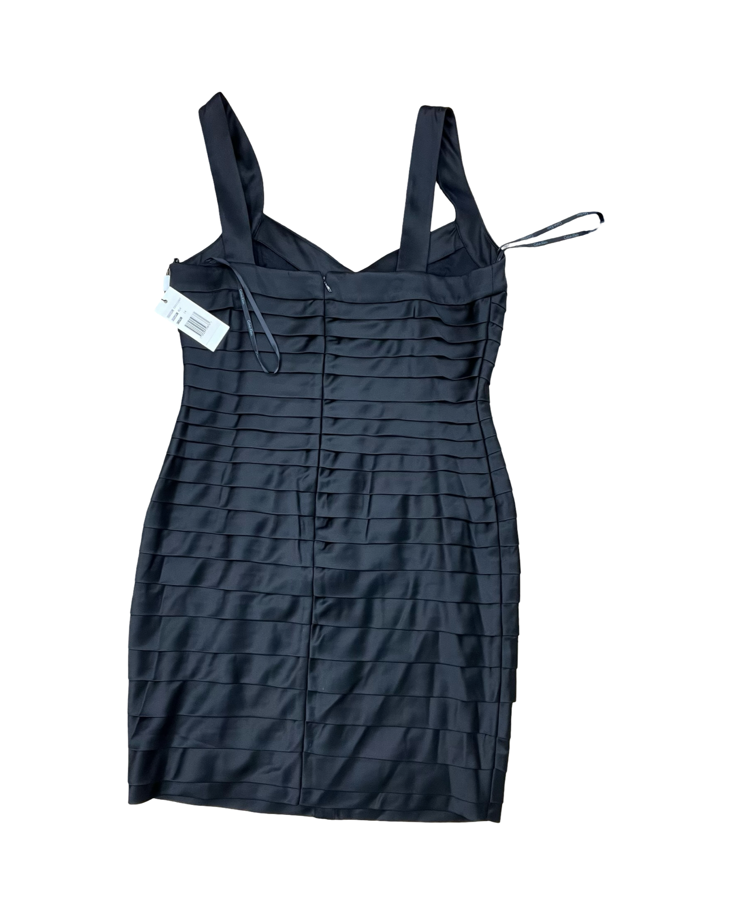Dress Party Midi By Calvin Klein In Black, Size:L