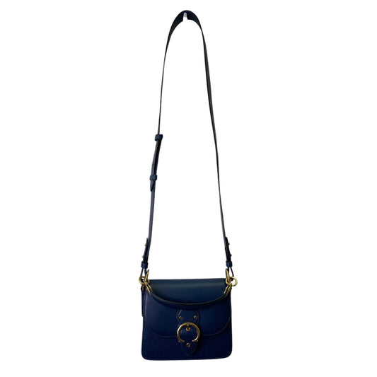 Crossbody Designer By Coach In Blue, Size:Small