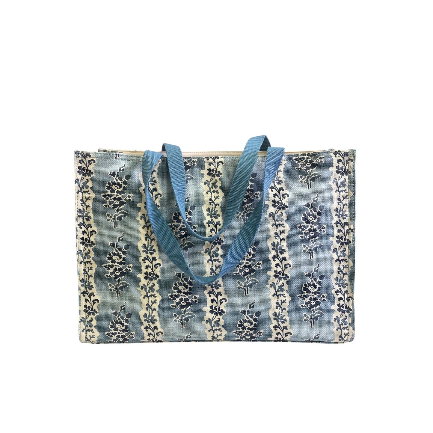 Tote By Spartina In Blue, Size:Large