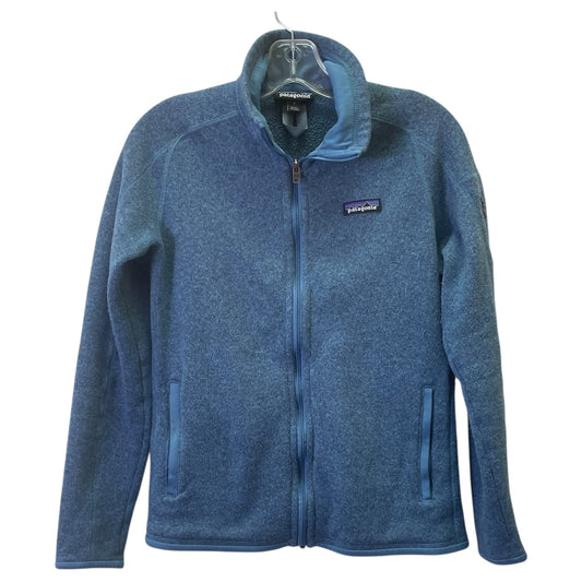 Jacket Fleece By Patagonia In Blue, Size:S