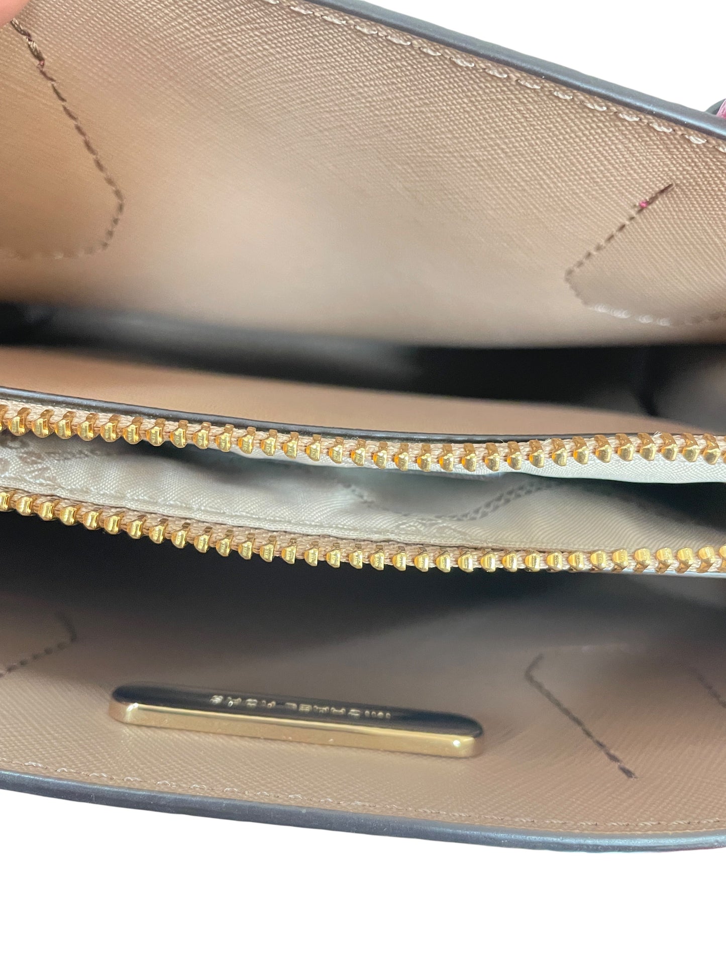 Crossbody Designer By Michael Kors In Maroon, Size:Small