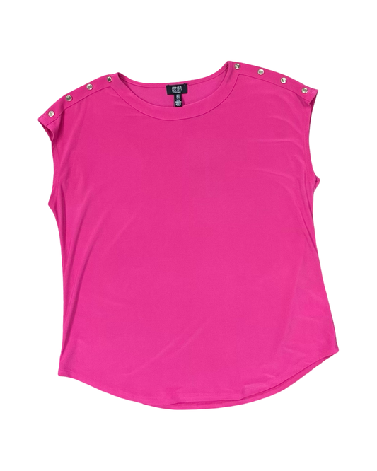 Top Ss By Jones New York In Pink, Size:M