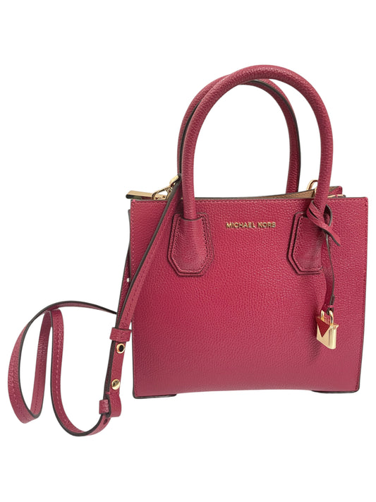 Crossbody Designer By Michael Kors In Maroon, Size:Small