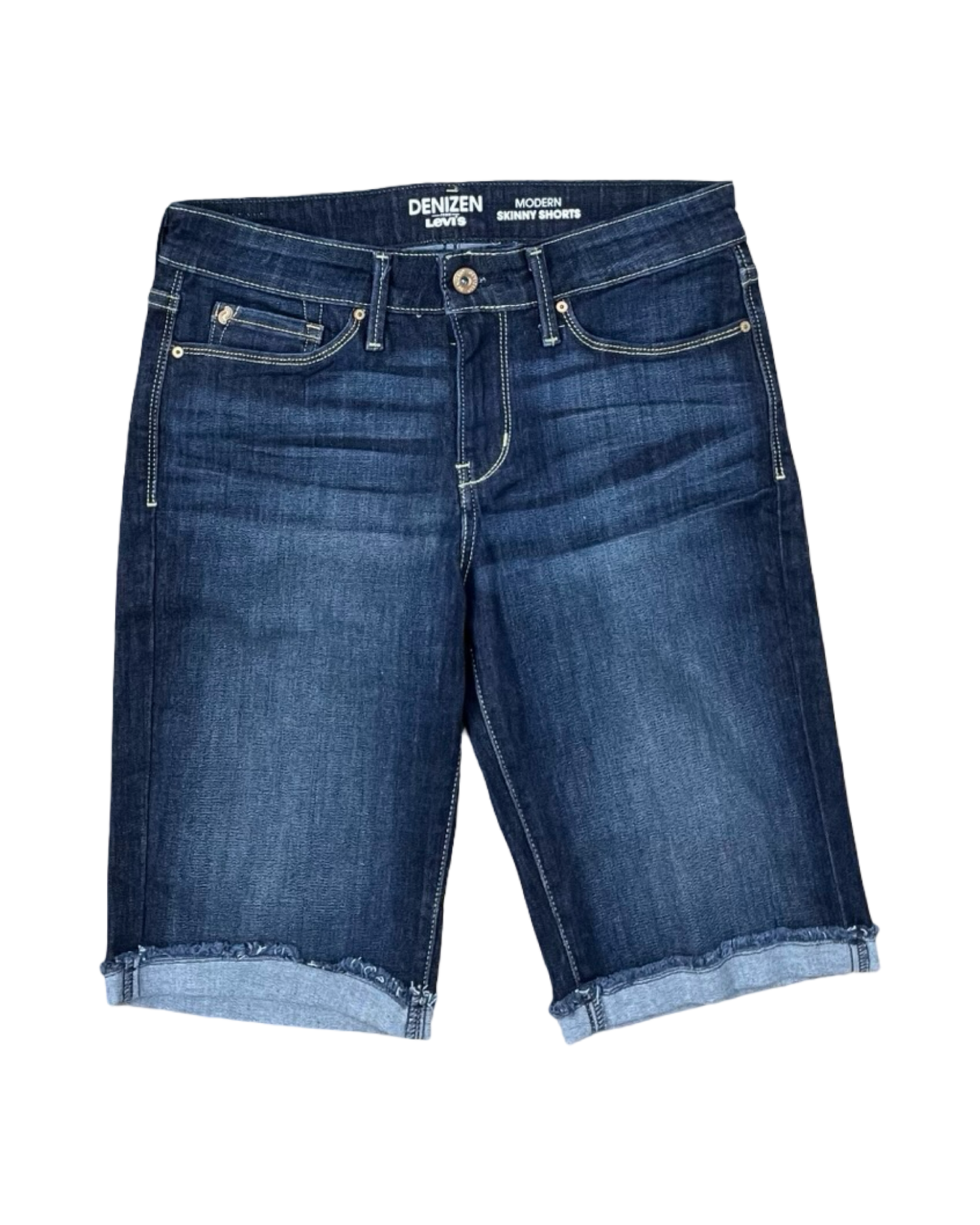 Shorts By Denizen By Levis In Blue Denim, Size:4
