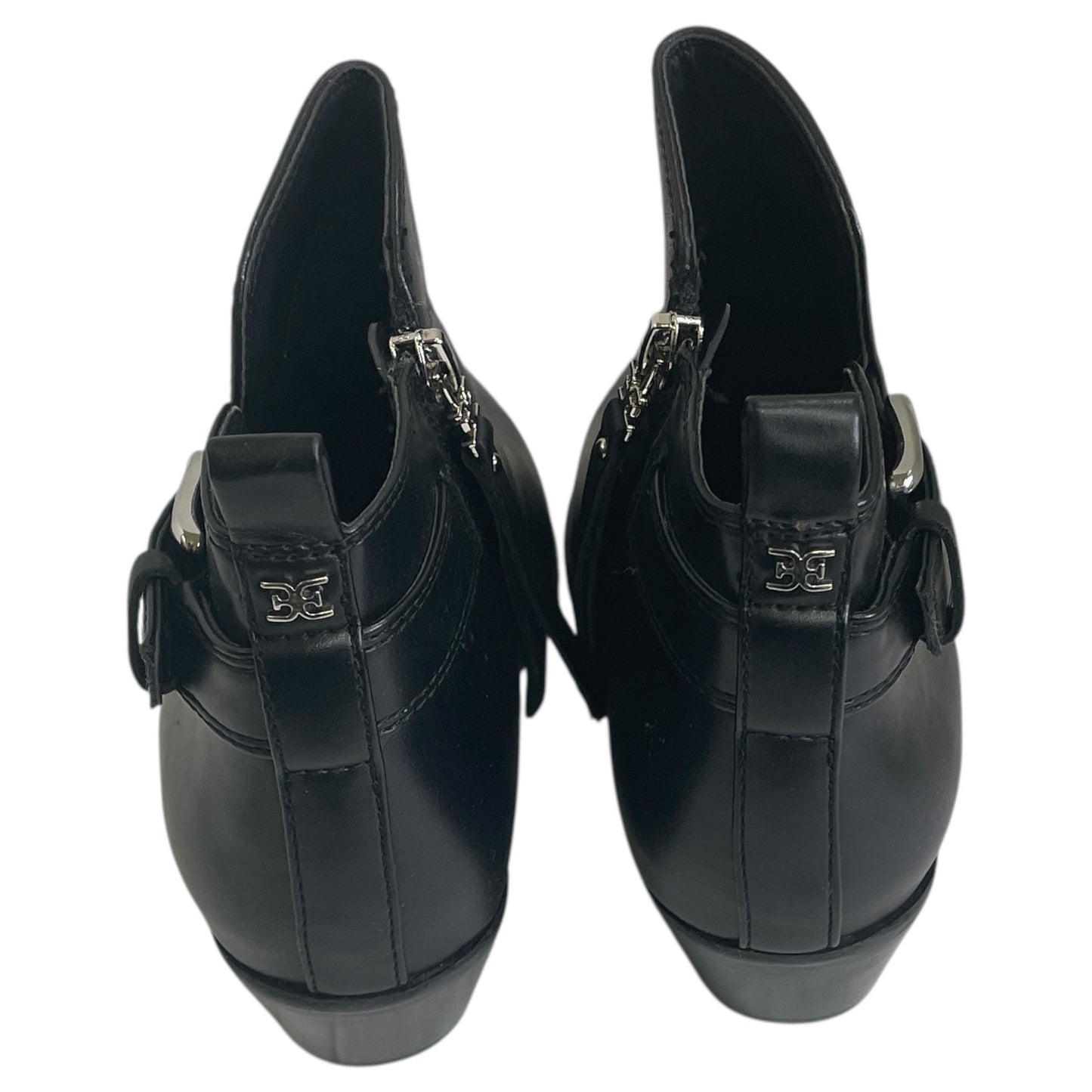 Boots Ankle Flats By Sam Edelman In Black, Size:7