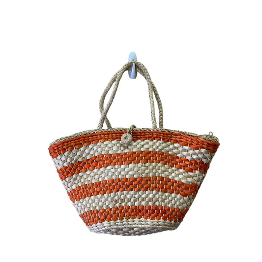 Handbag By J. Crew In Orange, Size:Large