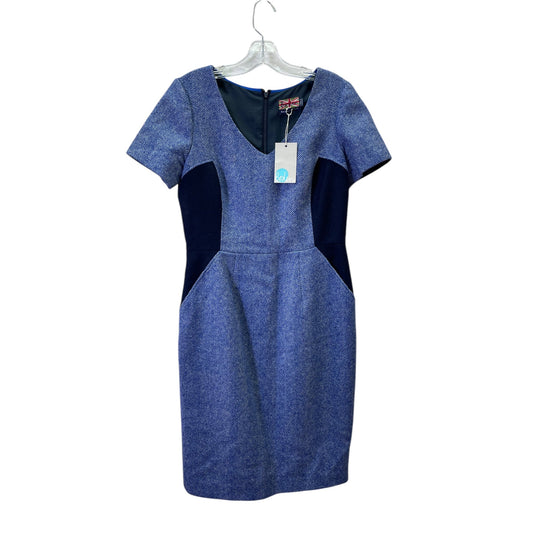 Dress Work By Boden In Blue, Size:M