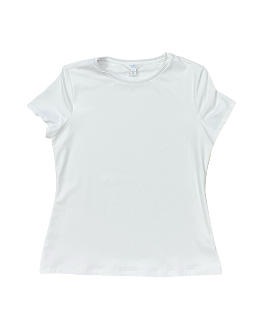 Top Ss By Time And Tru In White, Size:L