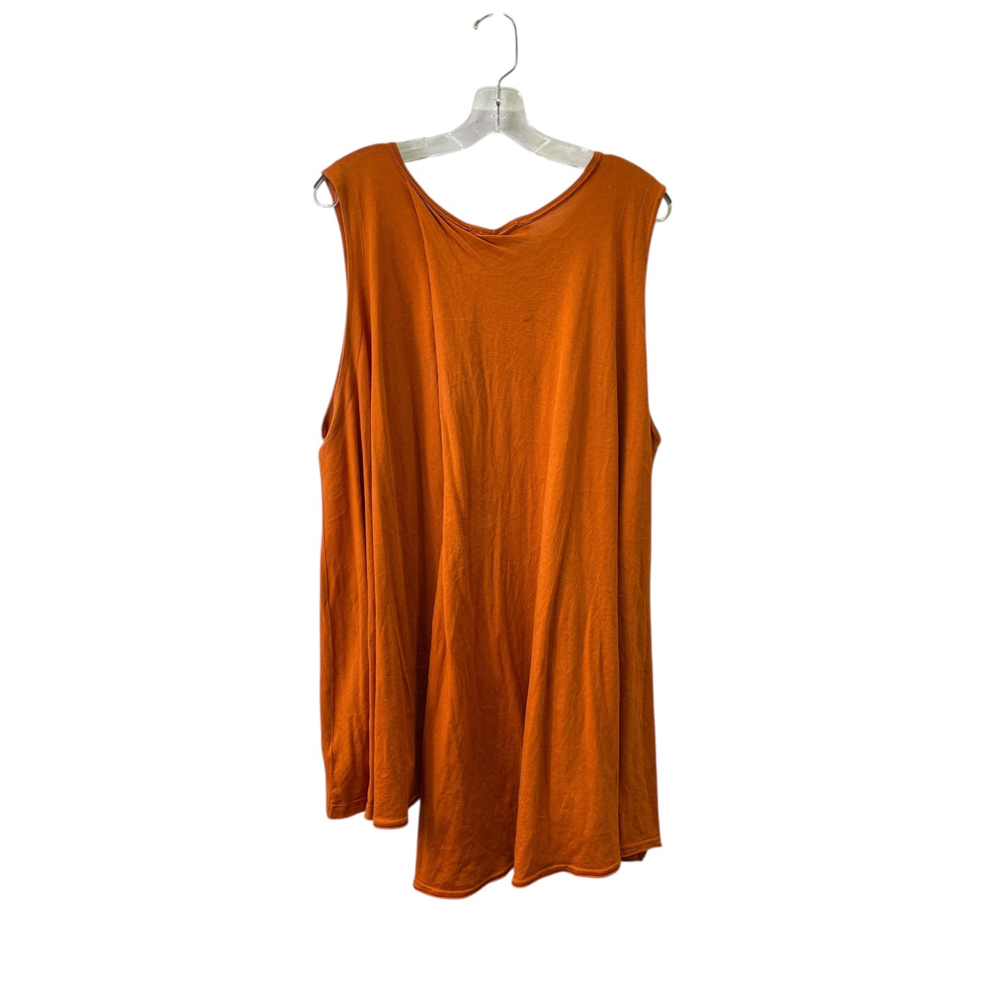 Tunic Sleeveless By Free People In Orange, Size:M