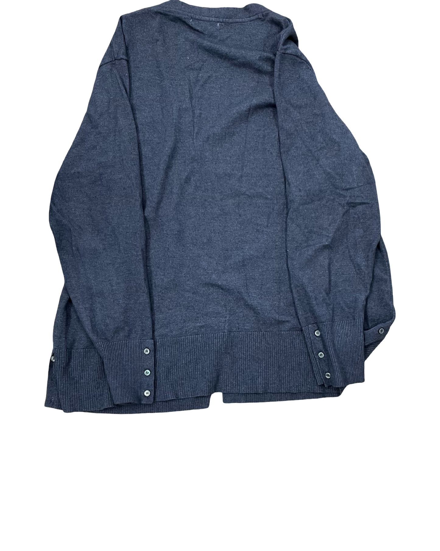 Cardigan By Emerald In Grey, Size:3X