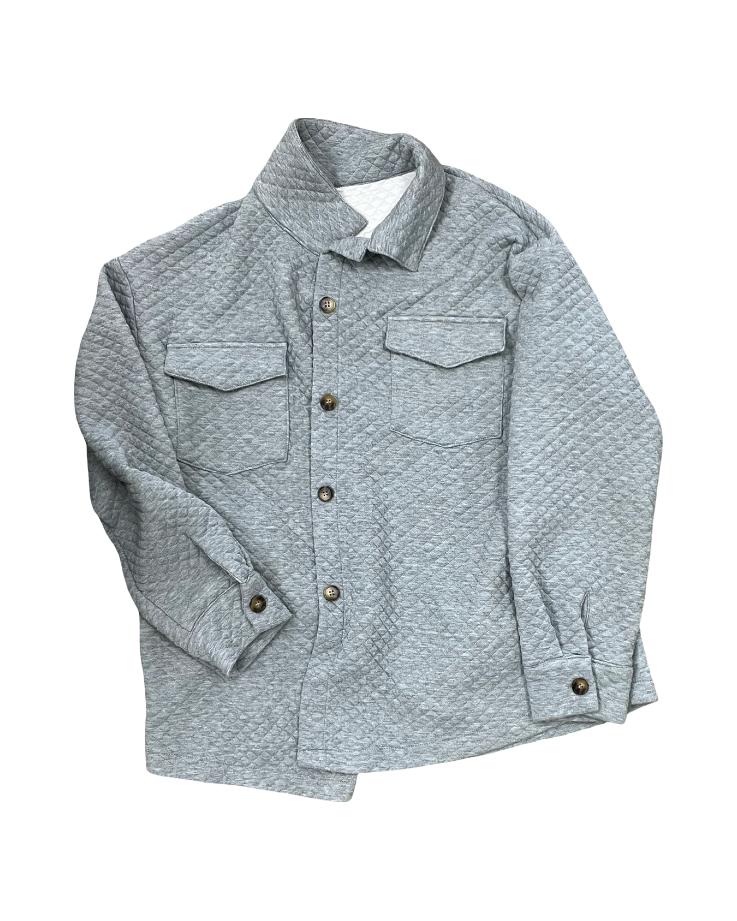 Jacket Other By Clothes Mentor In Grey, Size:M