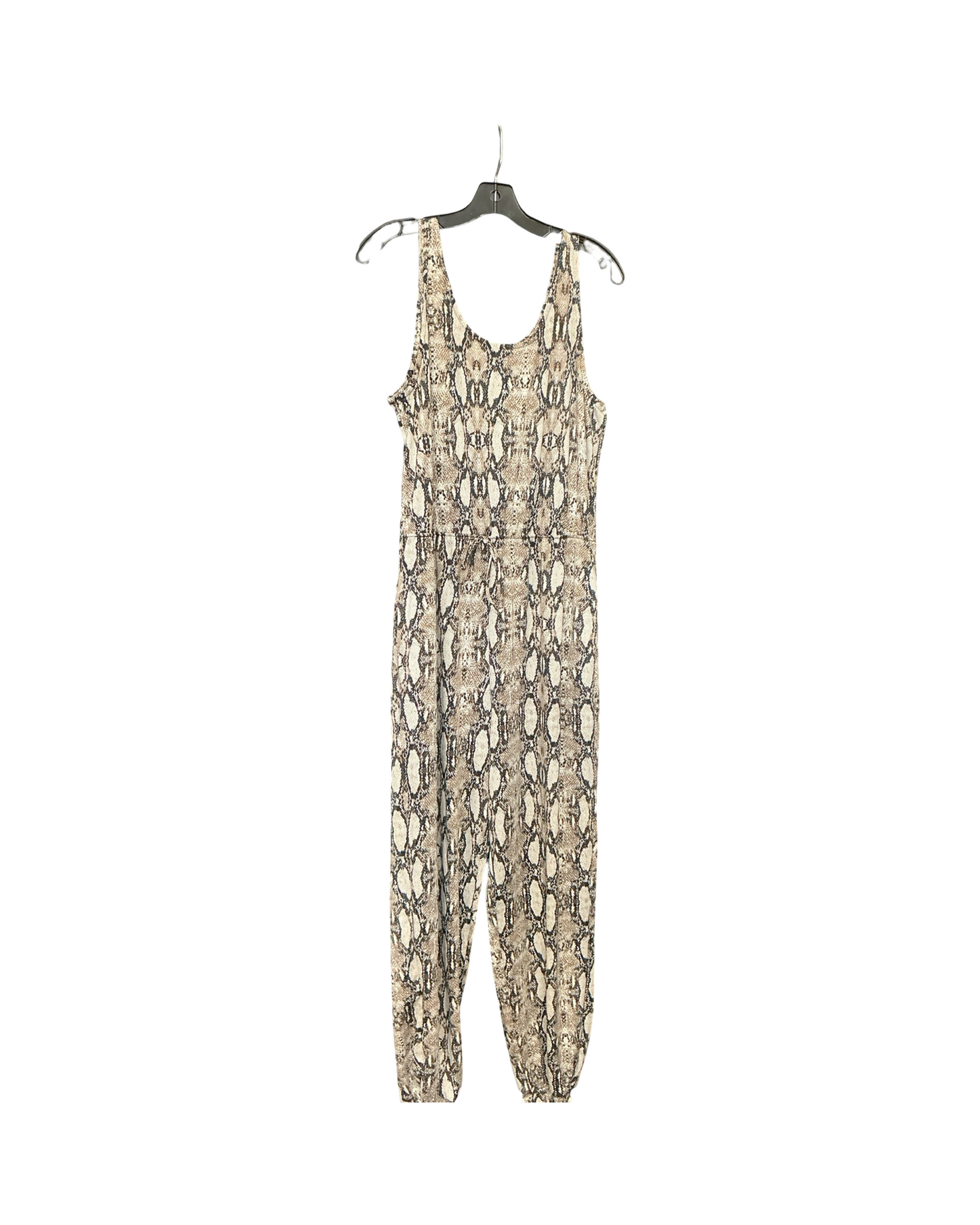 Jumpsuit By Clothes Mentor In Snakeskin Print, Size:L