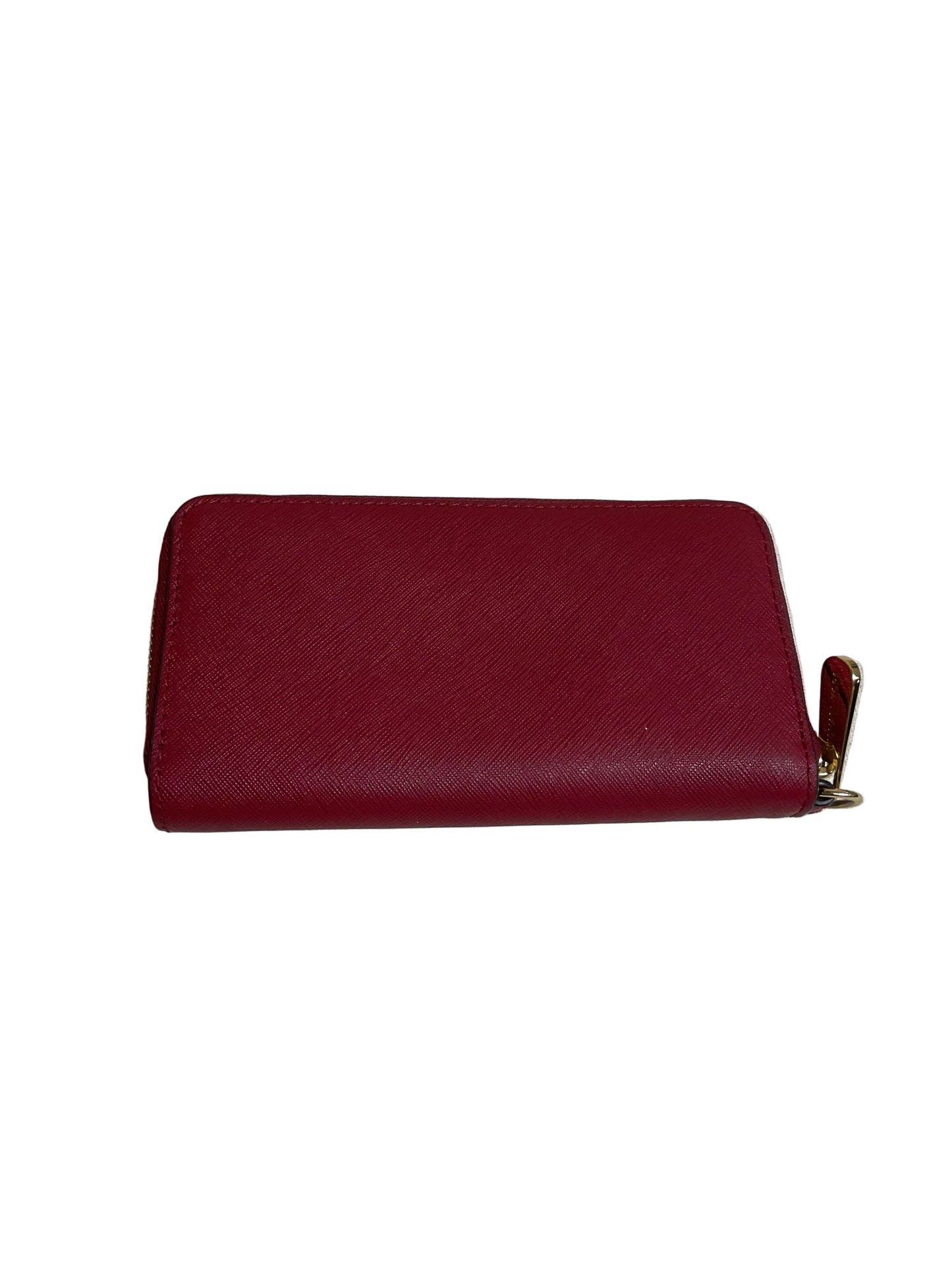 Wallet Designer By Michael Kors In Red, Size:Small