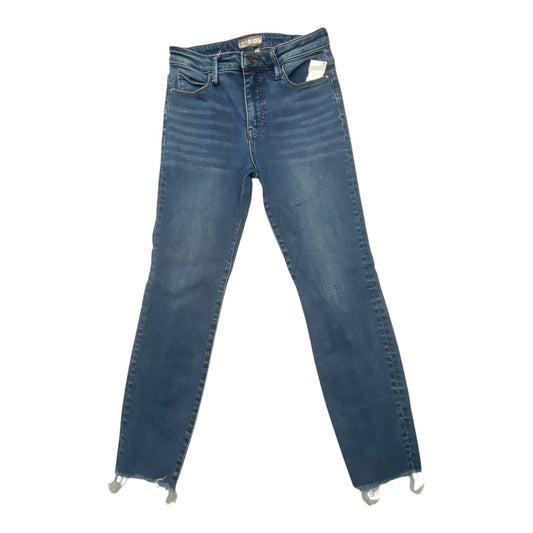 Jeans Skinny By Kut In Blue Denim, Size:4