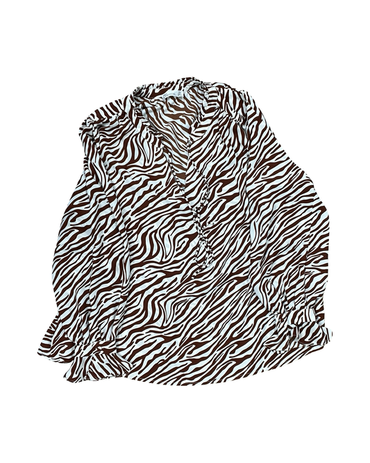 Top Ls By 89Th And Madison In Animal Print, Size:M
