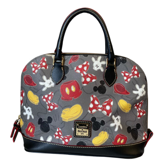 Handbag Designer By Dooney And Bourke In Grey, Size:Large