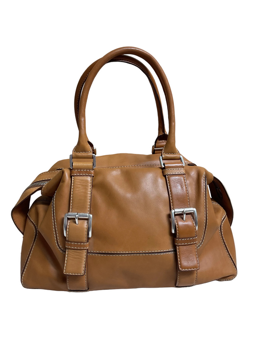 Handbag Designer By Michael Kors In Brown, Size:Medium