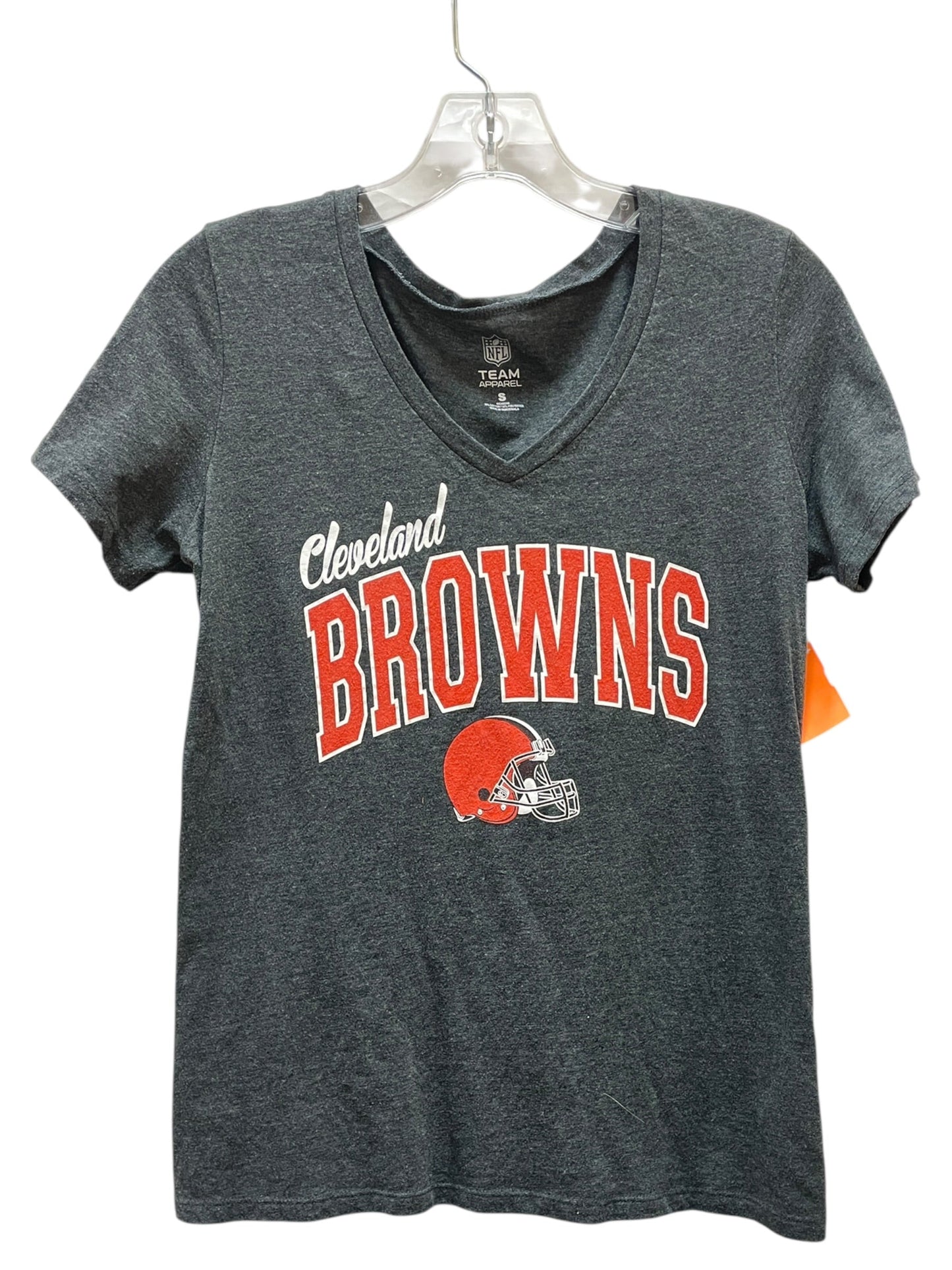 Top Ss By Nfl In Grey & Orange, Size:S