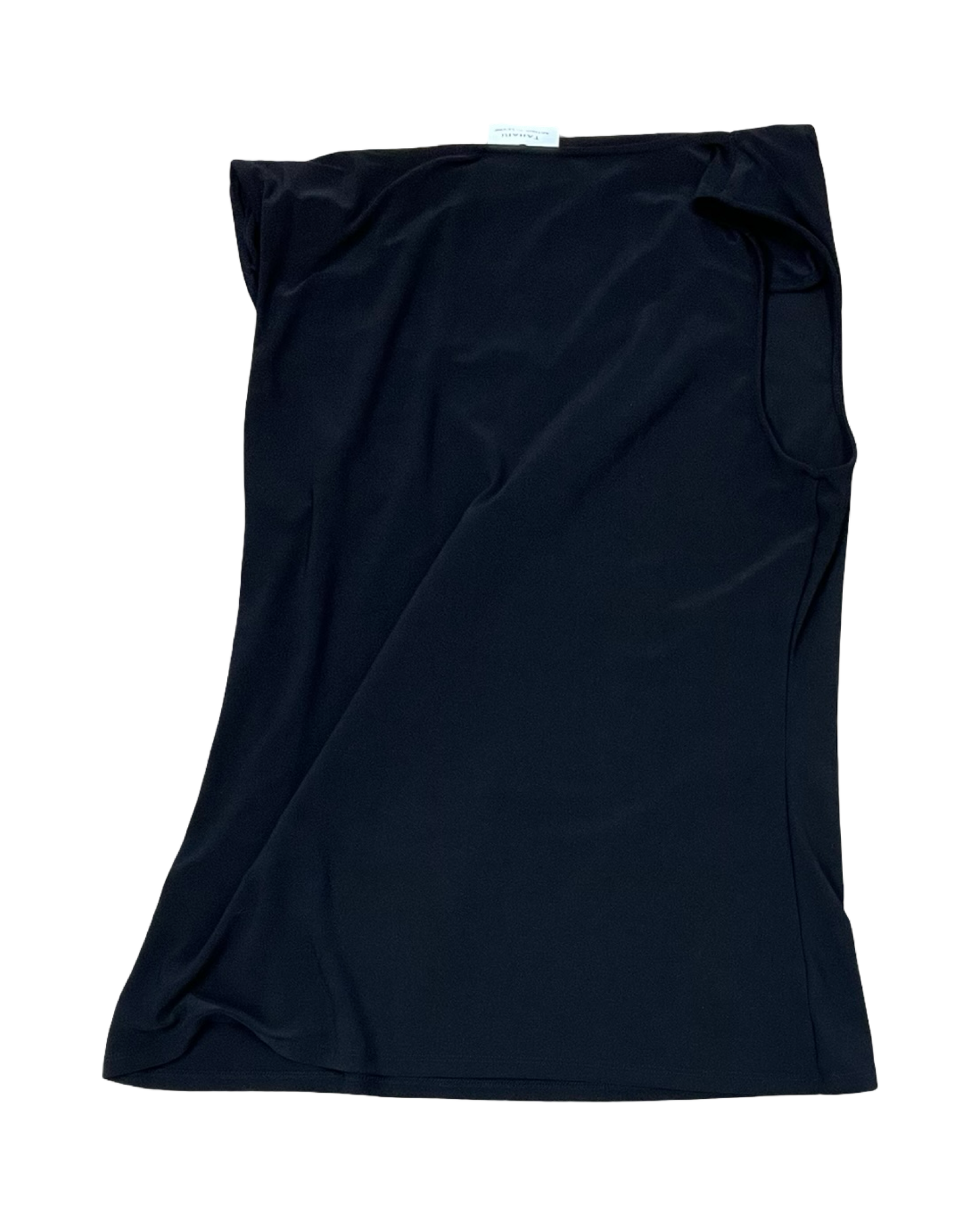 Top Sleeveless By Tahari In Black, Size:L