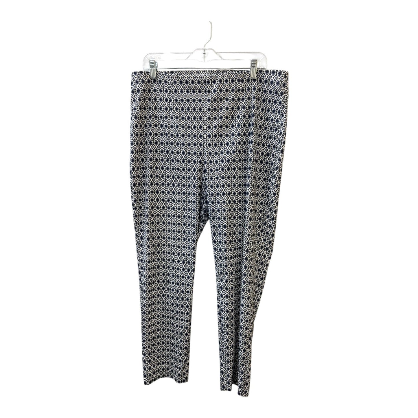 Pants Other By Chicos In Blue & White, Size:12