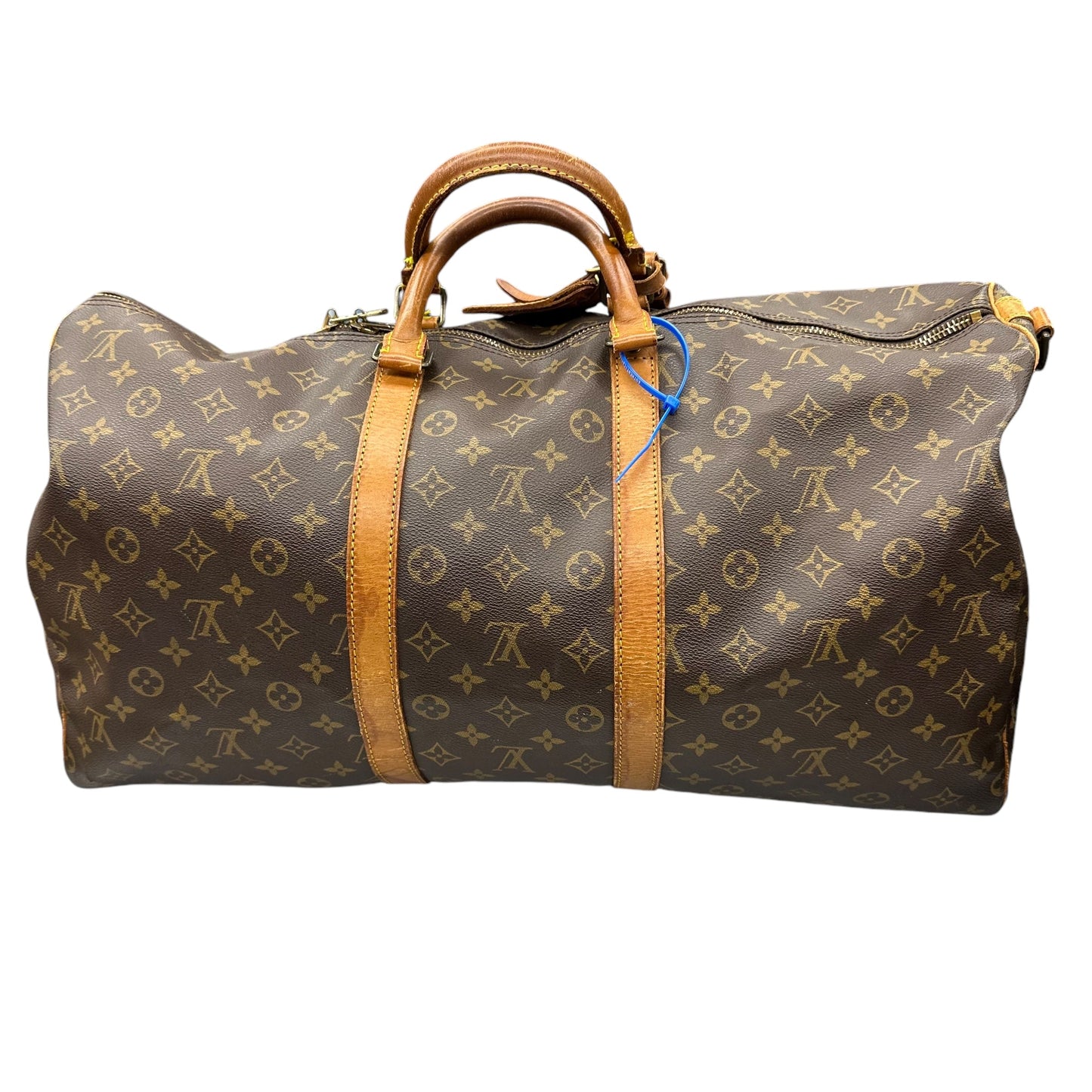 Duffle And Weekender Luxury Designer By Louis Vuitton In Brown, Size:Large