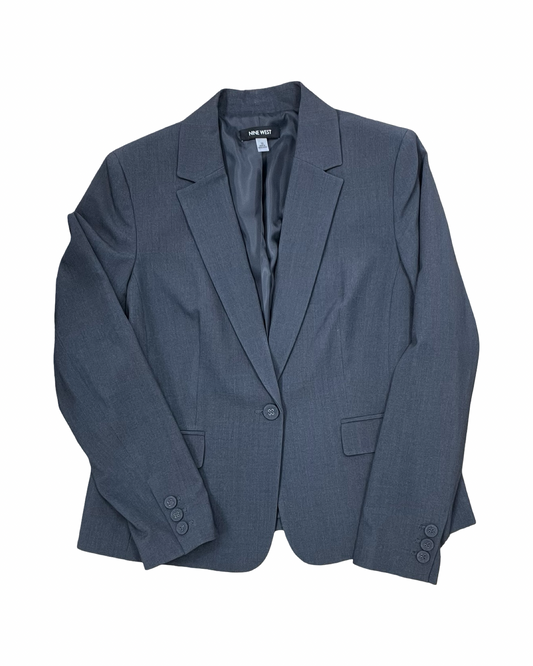 Blazer By Nine West In Grey, Size:M