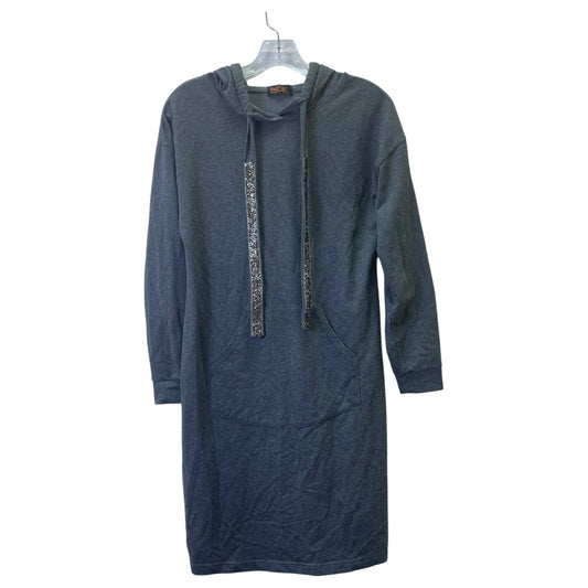 Dress Sweater By BGDK In Grey, Size:S