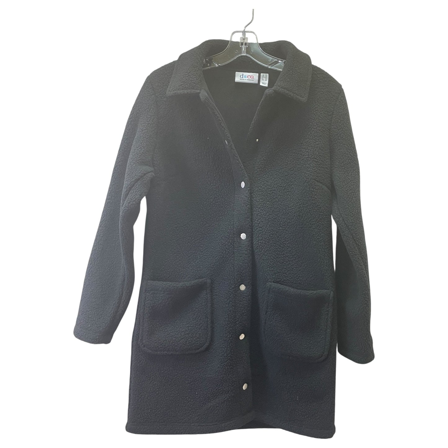 Coat Other By D&Co. In Black, Size:Xxs