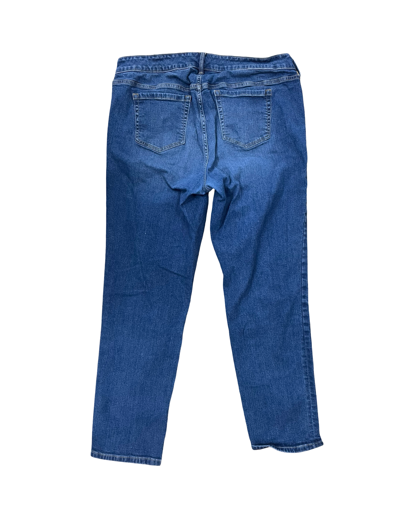 Jeans Boyfriend By Torrid In Blue Denim, Size:16L