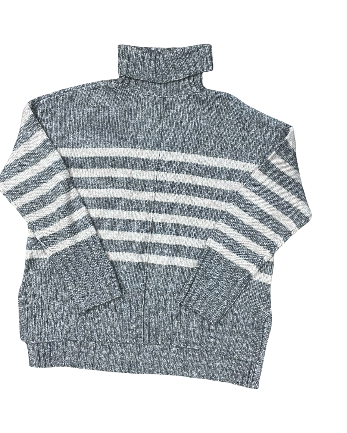 Sweater By Sonoma In Grey & Pink, Size:L