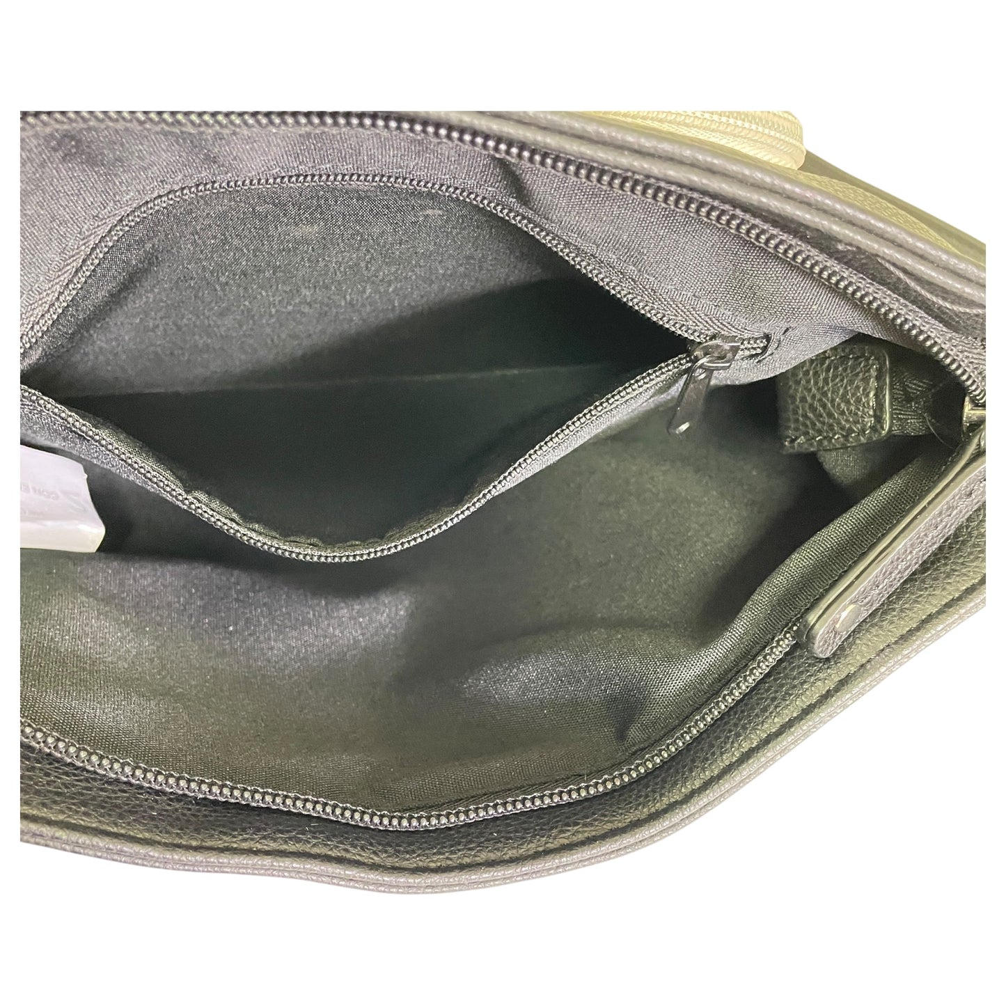 Crossbody Leather By Tignanello  Purses In Taupe, Size:Small