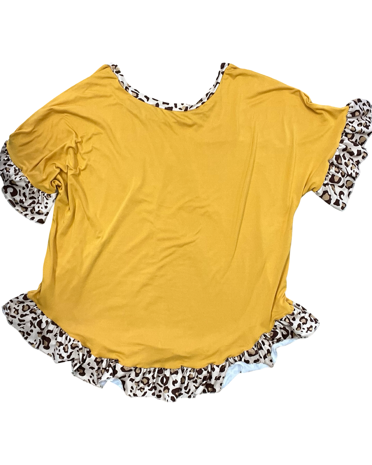 Top Ss By Clothes Mentor In Yellow, Size:2X